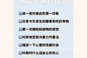 情侣聊天话题大全，保证聊不完！（让你们的聊天更有趣、更深入、更有意义！）