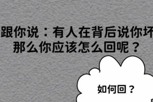 面对别人的恶语攻击，该如何自处？（应对恶言攻击的有效方法及心态调整）